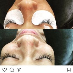 The Lash Room - Before x After