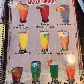 Don Tequila - Menu as of 2/2023 - Mexican Near Me - Winston-Salem, North Carolina