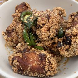 The Companion - Vietnamese Wings the sauce was in the bottom of the bowl. Finger licking good!!