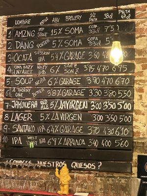 Menu photo 1 Fogg Bar Birras & Cheese Madrid, M Menu photo 1 Fogg Bar Birras & Cheese Madrid, M