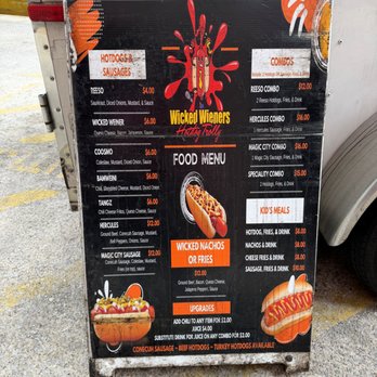 Wicked Wieners - Menu - Food Trucks Near Me - Birmingham, Alabama Wicked Wieners - Menu - Food Trucks Near Me - Birmingham, Alabama