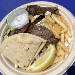 South Bay Greek Festival - Lamb plate $25 for 3 ribs