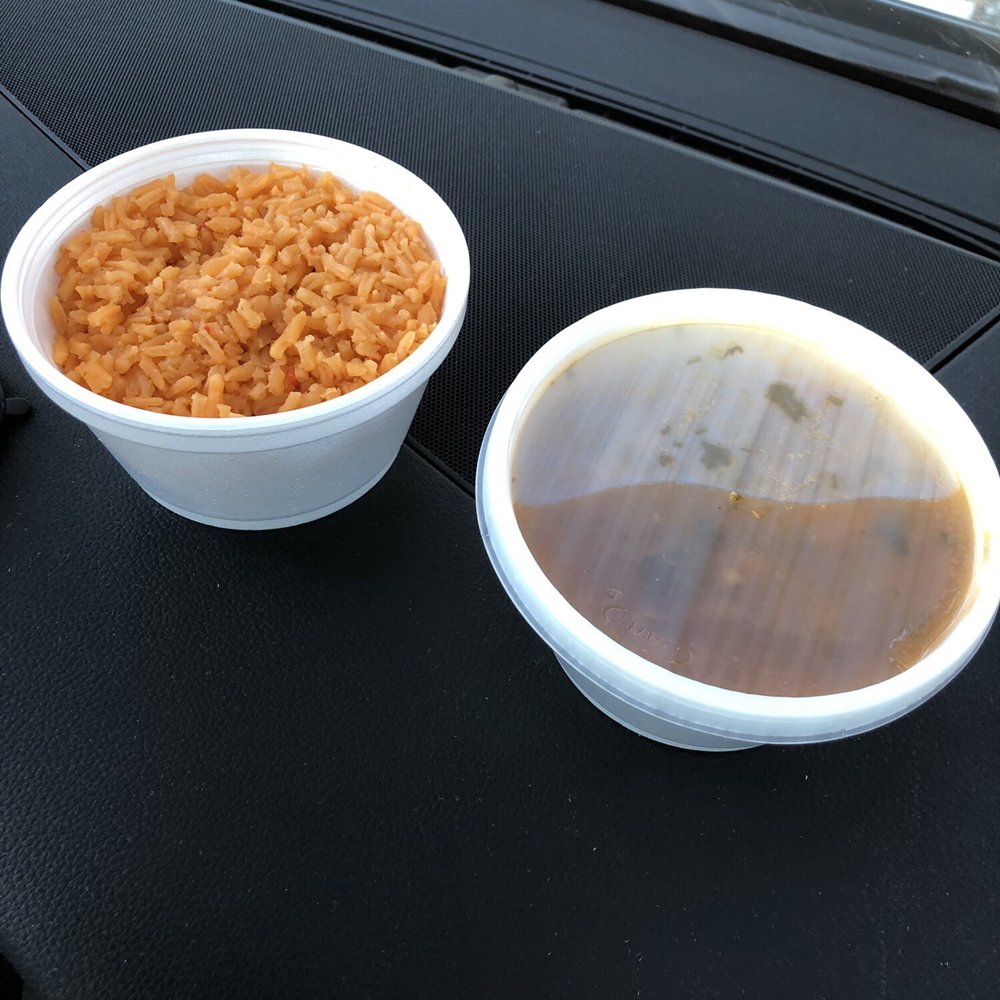 El Rey Del Carbon - Sides to chicken plate. - Food Stands Near Me - San Antonio, Texas El Rey Del Carbon - Sides to chicken plate. - Food Stands Near Me - San Antonio, Texas