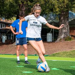 Tristan Bowen Soccer - During the final phase, we increase the complexity of the drills. The goal is to maintain the integrity of the technique and execute it at a