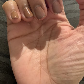 Petals & Polish - Shellac manicure 6 days old!!!! - Nail Salons Near Me - Livermore, California Petals & Polish - Shellac manicure 6 days old!!!! - Nail Salons Near Me - Livermore, California
