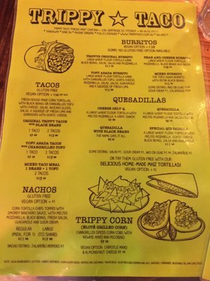 Menu photo 2 Trippy Taco Fitzroy, VIC Menu photo 2 Trippy Taco Fitzroy, VIC