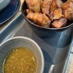 Cerveja Nortada - Fried pork belly