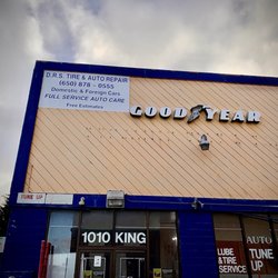 DRS Goodyear Tire & Auto Care - Storefront- Goodyear tires!