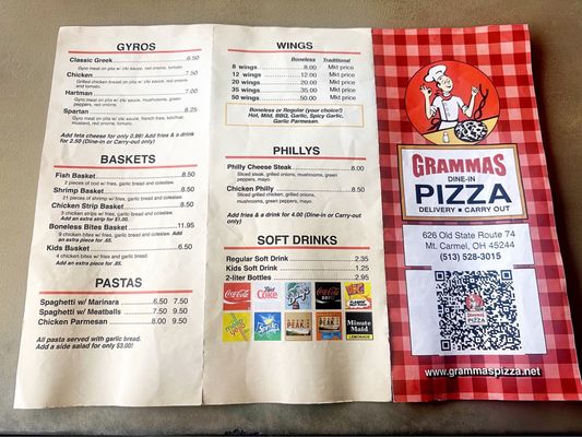 Menu photo 2 Grammas Pizza Cincinnati, OH
