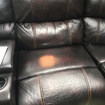 Mike's Furniture - Leather peeling off in every part of the couch. Purchased less then two years ago. Terrible quality - Furniture Stores Near Me - Joliet, Illinois Mike's Furniture - Leather peeling off in every part of the couch. Purchased less then two years ago. Terrible quality - Furniture Stores Near Me - Joliet, Illinois