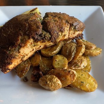Taste - Herb-Crusted Salmon - Wine Bars Near Me - Montgomery, Alabama Taste - Herb-Crusted Salmon - Wine Bars Near Me - Montgomery, Alabama