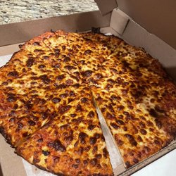 Pizza Corral - Lg thin crust cheese pizza -