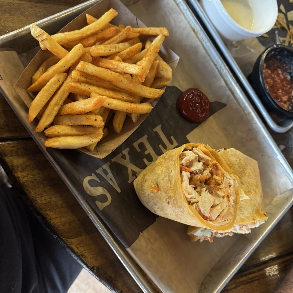 Red Rooster IceHouse - Chicken Cesar wrap - American Near Me - Hawkins, Texas Red Rooster IceHouse - Chicken Cesar wrap - American Near Me - Hawkins, Texas