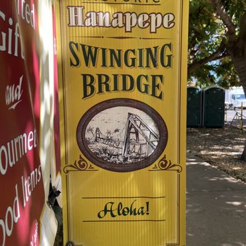 Swinging Bridge - Aloha from Hanapepe! - Landmarks & Historical Buildings Near Me - Hanapepe, Hawaii