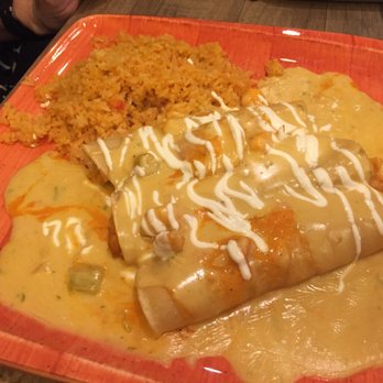 La Tolteca - Enchilada del Puerta with crab and shrimp, and a lobster bisque sauce - Mexican Near Me - Stroud Township, Pennsylvania