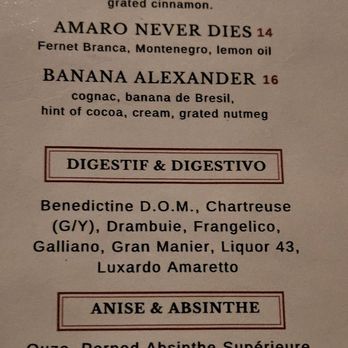 The Dresden - Postprandial libations 2023-12 - Lounges Near Me - Los Angeles, California
