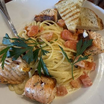 Panini Kabob Grill - Salmon scampi - Mediterranean Near Me - Brea, California