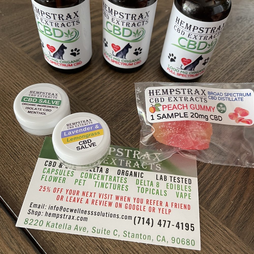 OC Wellness Solutions - The cbd oil for my Great Danes and some free samples - Cannabis Clinics Near Me - Stanton, California