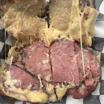Main Street Deli - Another look at the Pastrami Roughrider opened up. - Delis Near Me - West Jefferson, Ohio