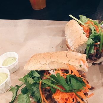Nguyen's Kitchen - House marinated chicken bahn mi - Vietnamese Near Me - Orange, California Nguyen's Kitchen - House marinated chicken bahn mi - Vietnamese Near Me - Orange, California