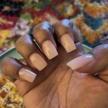 Sunflower Nails - After Wanda worked on my nails. Still very thick - Nail Salons Near Me - Alexandria, Virginia Sunflower Nails - After Wanda worked on my nails. Still very thick - Nail Salons Near Me - Alexandria, Virginia