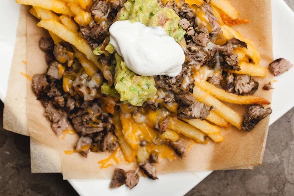How carne asada fries SHOULD look (but add queso cotija on top!) ) Yelp