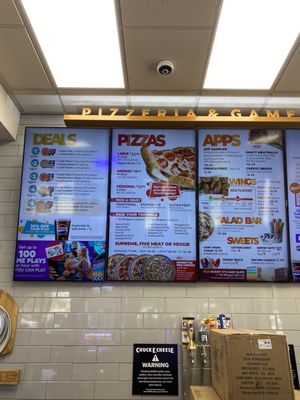 Menu photo 5 Chuck E. Cheese Santee, CA Menu photo 5 Chuck E. Cheese Santee, CA