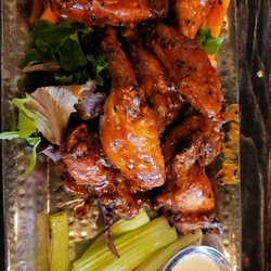 Echo Tap & Grille - Korean BBQ wings.