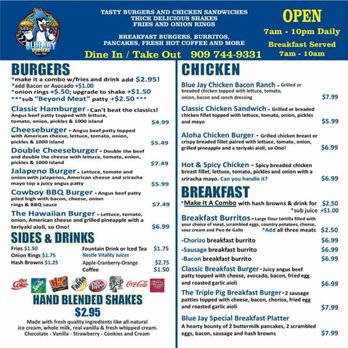 Blue Jay Burger - Burgers Near Me - Blue Jay, California Blue Jay Burger - Burgers Near Me - Blue Jay, California