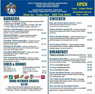 Menu photo 4 Blue Jay Burger Blue Jay, CA Menu photo 4 Blue Jay Burger Blue Jay, CA