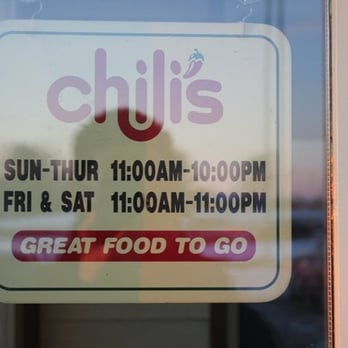 Chili's - Hours as of 2/9/11 - Bars Near Me - Kansas City, Missouri Chili's - Hours as of 2/9/11 - Bars Near Me - Kansas City, Missouri