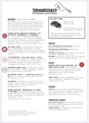 Menu photo 3 Ter Marsch & Co Rotterdam, ZH Menu photo 3 Ter Marsch & Co Rotterdam, ZH