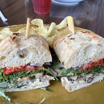 Urban Plates - Grilled Portobello Mushroom Sandwich - New American Near Me - Long Beach, California Urban Plates - Grilled Portobello Mushroom Sandwich - New American Near Me - Long Beach, California