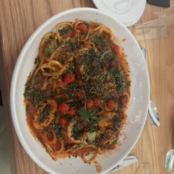 Cafe Al Dente - Seafood Fra Diavolo - Italian Near Me - Hilton Head Island, South Carolina