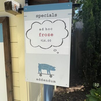 Ad Hoc & Addendum - New American Near Me - Yountville, California
