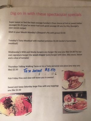 Menu photo 1 Oak Wood Tavern Kittanning, PA