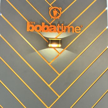 It's Boba Time - Paramount - Cute aesthetic wall - Bubble Tea Near Me - Paramount, California