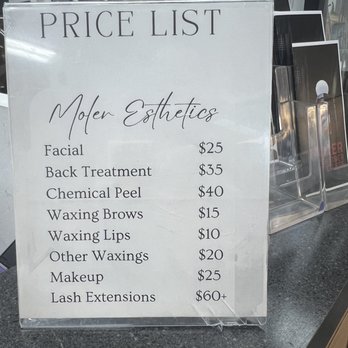Moler Cosmetology College - Services price list - Cosmetology Schools Near Me - Hayward, California