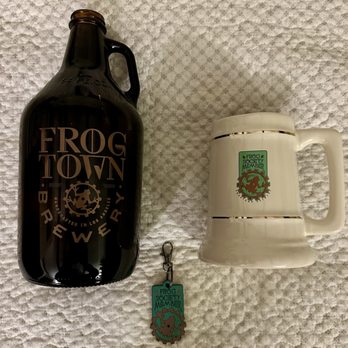 Frogtown Brewery - Some of the great swag Frog Society members receive with their membership. - Breweries Near Me - Los Angeles, California Frogtown Brewery - Some of the great swag Frog Society members receive with their membership. - Breweries Near Me - Los Angeles, California