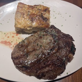 Stoney River - Ribeye with au gratin potatoes - Steakhouses Near Me - Nashville, Tennessee
