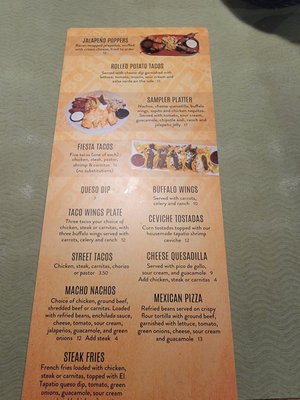 Menu photo 6 El Tapatio Auburn, CA