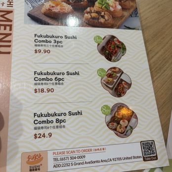 King eel Sushi Bento - Fukubukuro sushi - Sushi Bars Near Me - Santa Ana, California