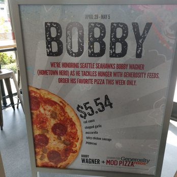 MOD Pizza - One of many specials. Be on the lookout. - Fast Food Near Me - Riverside, California