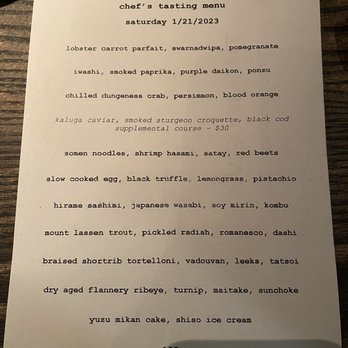 Madcap - Menu - New American Near Me - San Anselmo, California