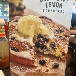 Blueberry Lemon Cornbread