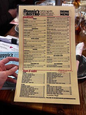 Menu photo 2 Donnies Bistro Rossland, BC