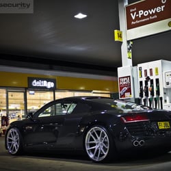 One Of Our Many Demo Cars - Audio R8. Car Audio Security
