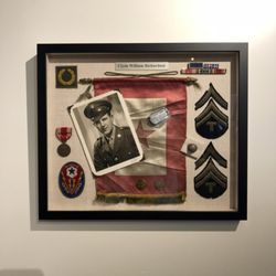 Sierra Photo & Framing - Custom shadow box.