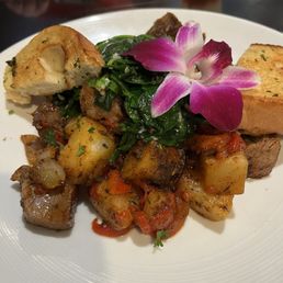 Beef tips a la mama