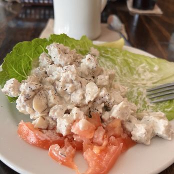 Cornerstone Cafe & Coffee - Chicken Salad Cold Plate - Cafes Near Me - Benson, North Carolina Cornerstone Cafe & Coffee - Chicken Salad Cold Plate - Cafes Near Me - Benson, North Carolina